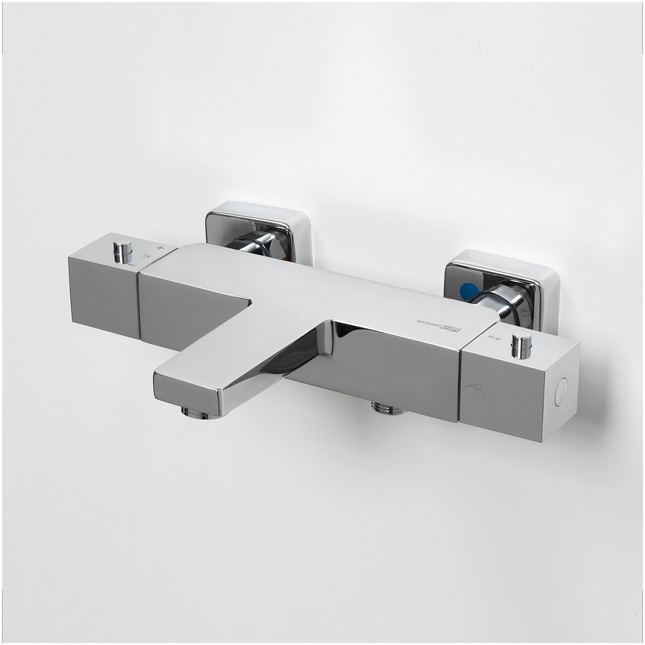 Смеситель для ванны термостатический из латуни хром Wasserkraft 1511 Thermo - изображение 2
