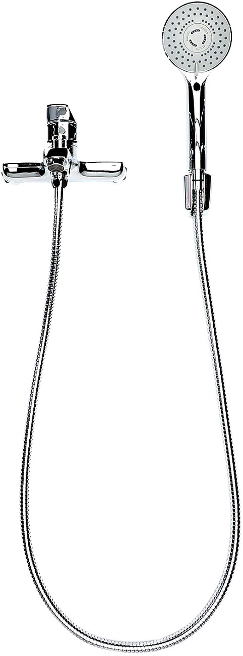 Душевой комплект со смесителем для ванны с душем хром Stworki "Орхус" OR-02cr - изображение 4