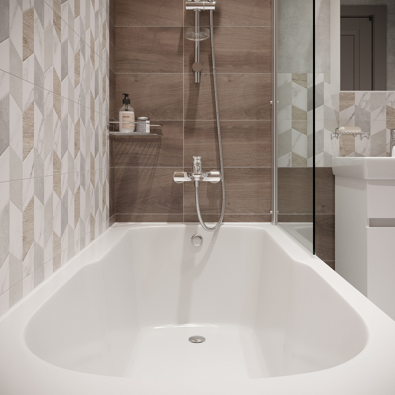 Ванна акриловая 70х150 см белая Artemis Flora 10110300101028 - изображение 5