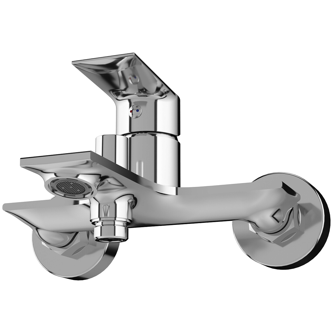 Смеситель для ванны с душем настенный хром Stworki "Рандерс" S19100CR - изображение 8