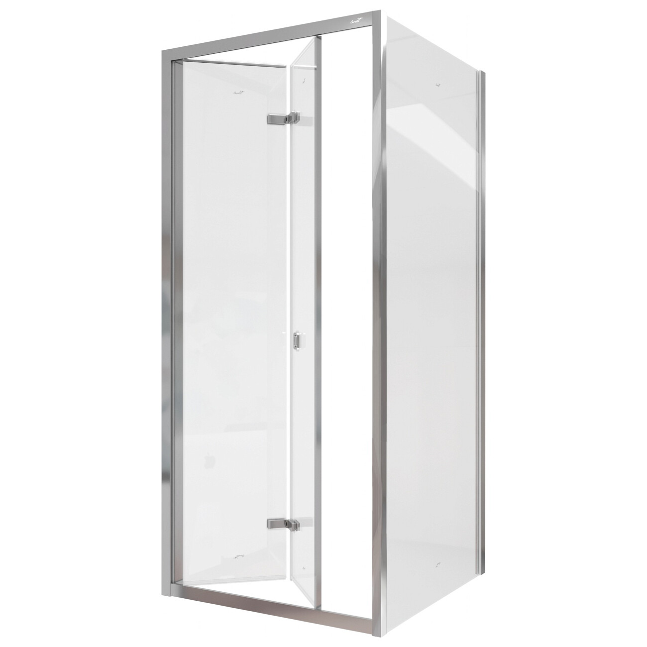 Душевой уголок квадратный 90х90 см хром Cerutti SPA Bella ZQD91T - изображение 4