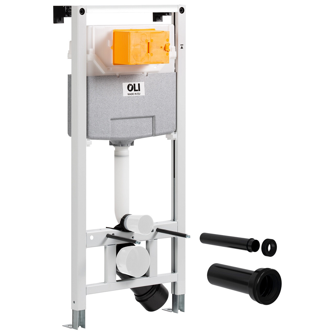 Унитаз Point "Виктория" с инсталляцией OLI 120 ECO с кнопкой черной KARISMA 879235pKA03+PN41061 - изображение 4