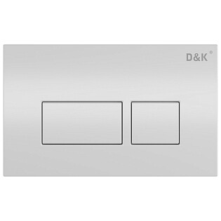 Клавиша смыва матовый хром D&K Berlin DB1439016