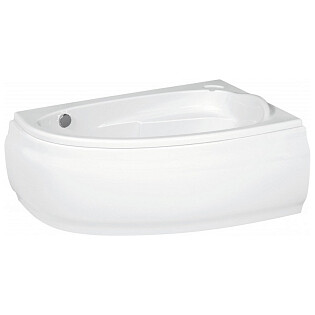 Ванна акриловая асимметричная правая 140x90 см белая Cersanit Joanna new 63335