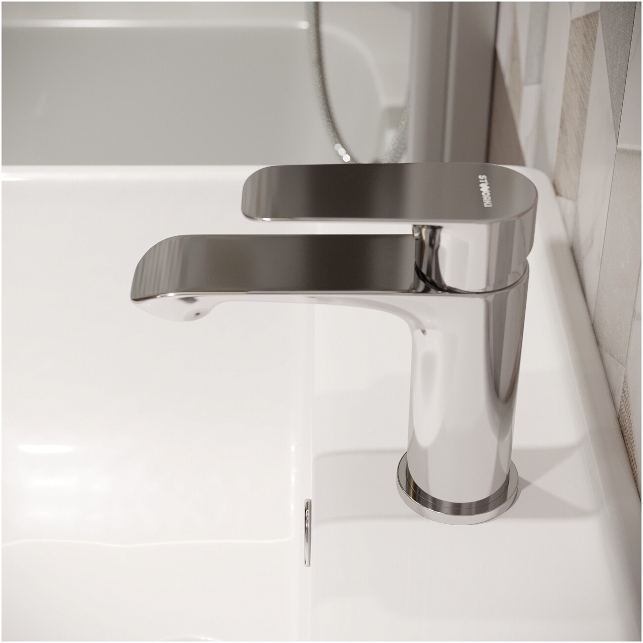 Смеситель для раковины однорычажный хром Stworki "Копенгаген" S42010CR - изображение 7