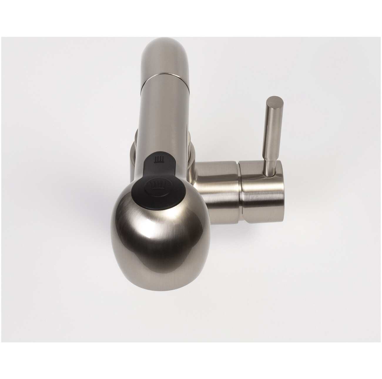 Смеситель для кухни из латуни никель Wasserkraft с выдвижной лейкой никель Wasserkraft 4266 - изображение 8