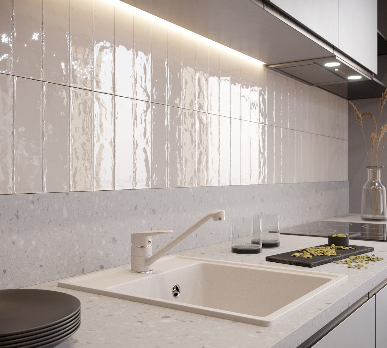 Смеситель для кухни однорычажный жасмин Domaci "Солерно" UQ-004-01 - изображение 4