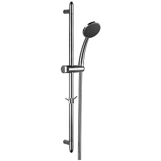 Душевая стойка с держателем и лейкой хром Lemark LM8067C