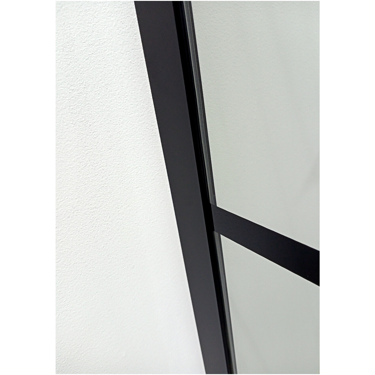 Ограждение душевое 100х195 см прозрачное, черное матовое Cerutti SPA MUZA T100 - изображение 4