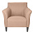 Кресло с мягкими подлокотниками бежевое Gordon Byron