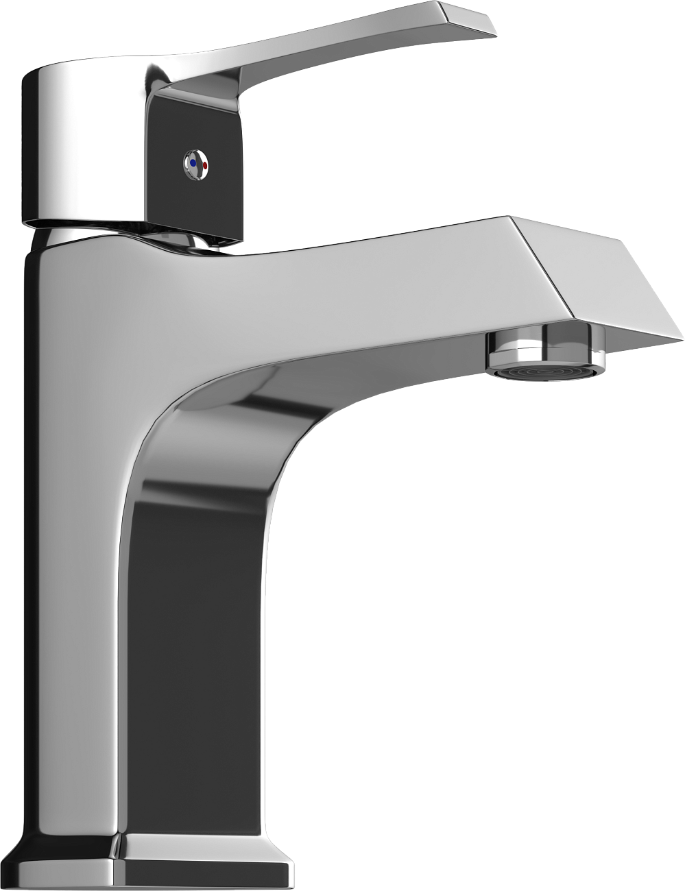 Смеситель для раковины хром Mega Sun MG-SUN02 - изображение 8