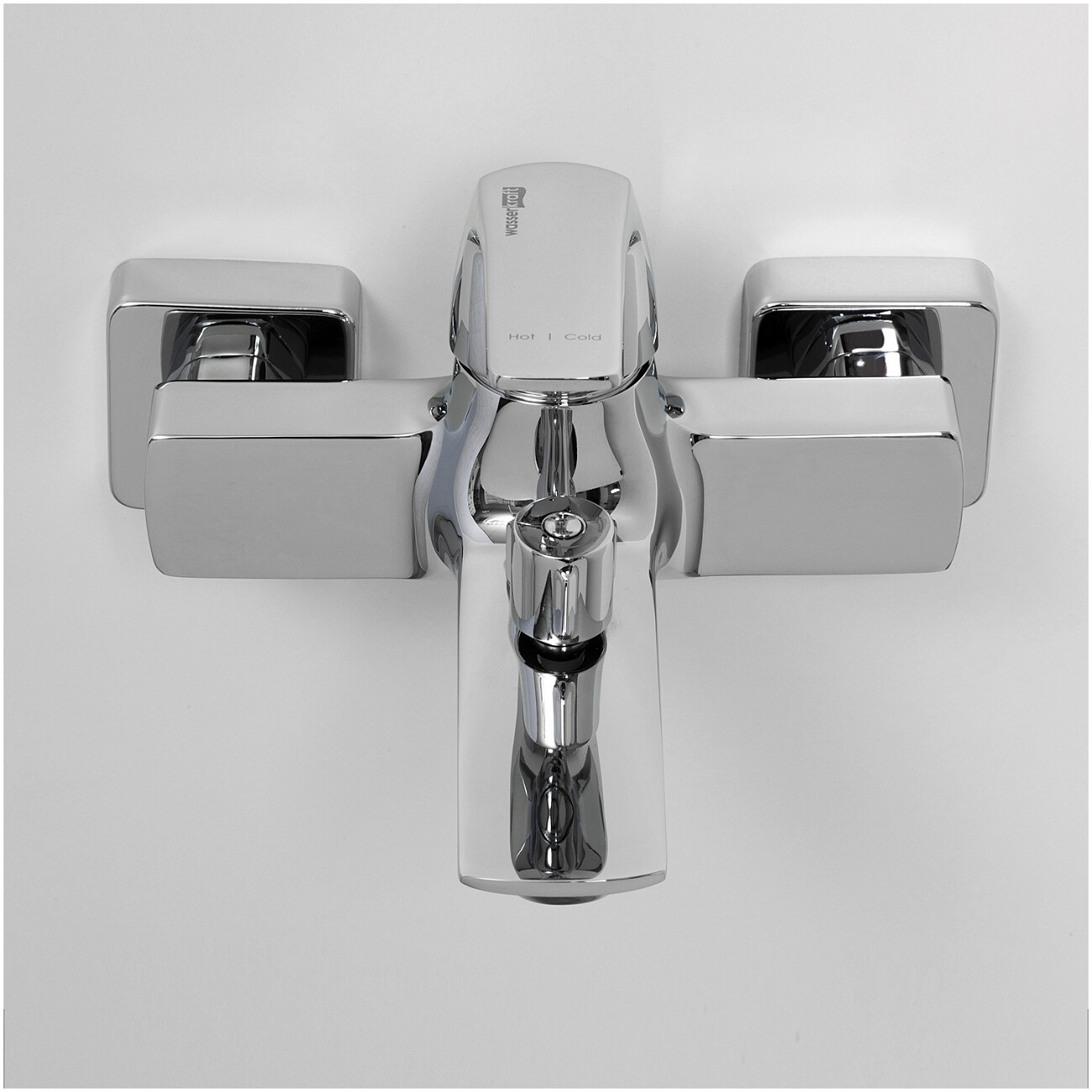 Смеситель для ванны с коротким изливом хром Wasserkraft Neime 1901 - изображение 9