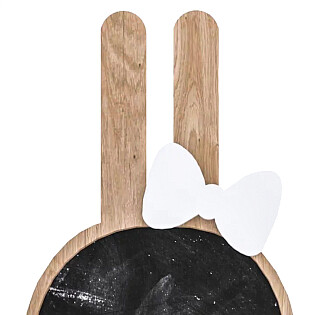 Аксессуар для доски/зеркала белый "Бантик"