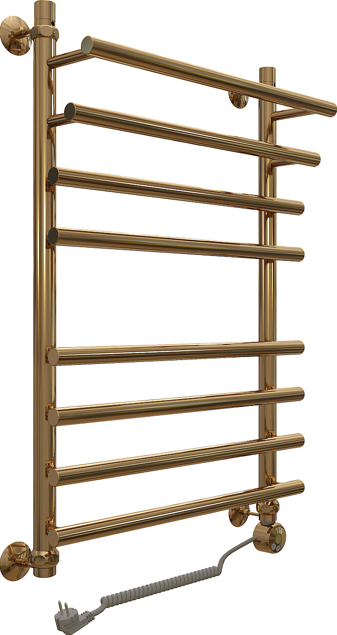Полотенцесушитель электрический 80х50 см золотой Ewrika "Медея Pr" 671671 - изображение 6