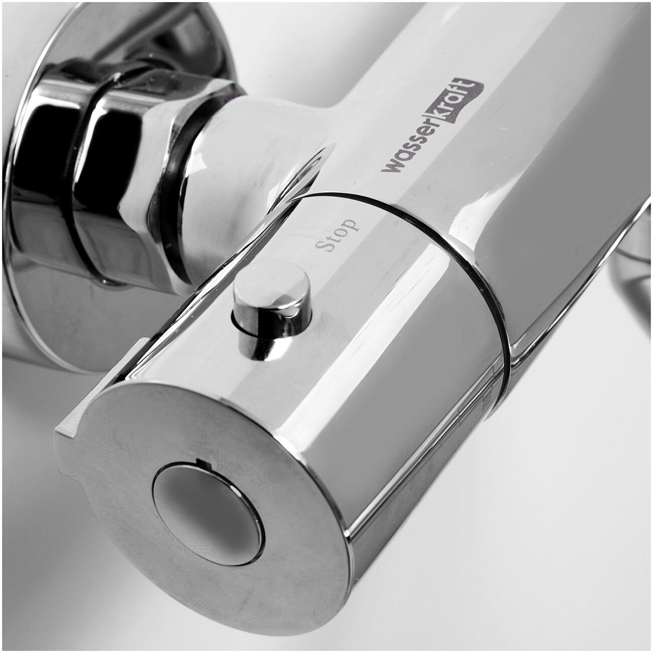 Смеситель для ванны термостатический с изливом хром Wasserkraft 4822L Thermo - изображение 5