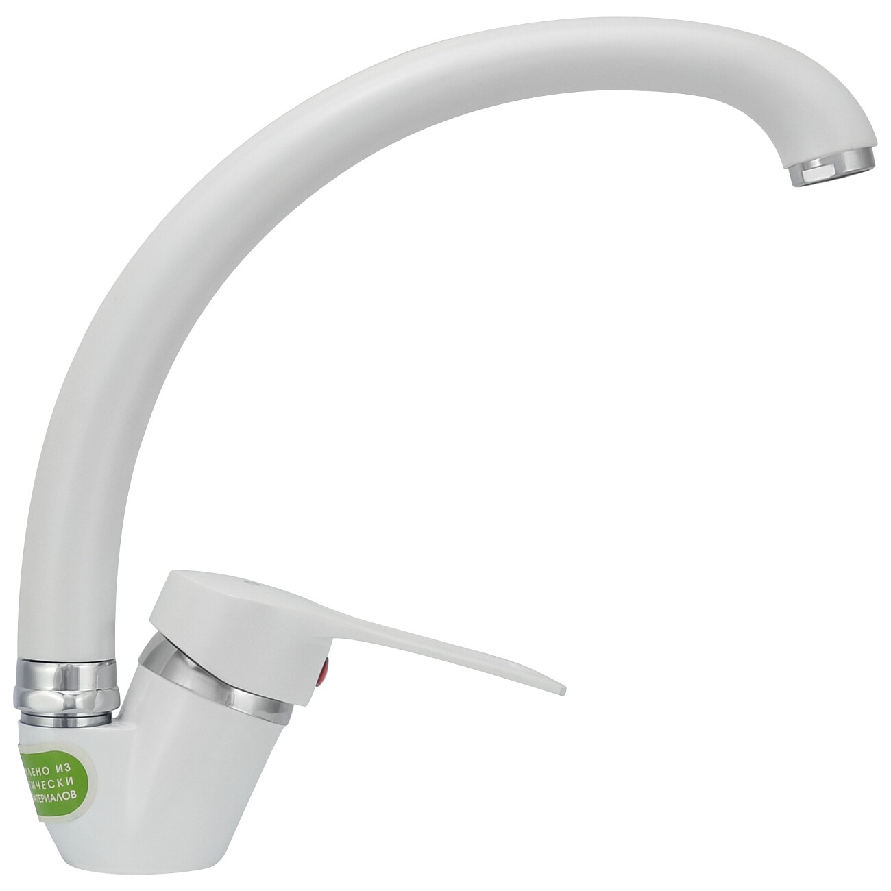 Смеситель для кухни однорычажный белый Juguni Luxe Capella 0402.449 - изображение 12