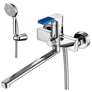 Смеситель универсальный хром Lemark Aura LM0651C