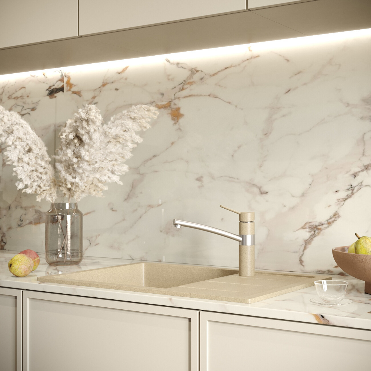 Смеситель для кухни однорычажный сардоникс Domaci "Солерно" DC-3011 - изображение 2