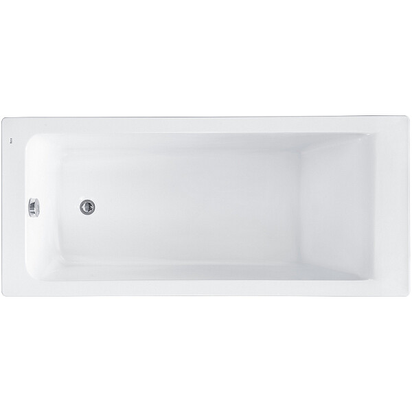 Ванна акриловая прямоугольная 170x80 см белая Roca Easy ZRU9307624 - изображение 1