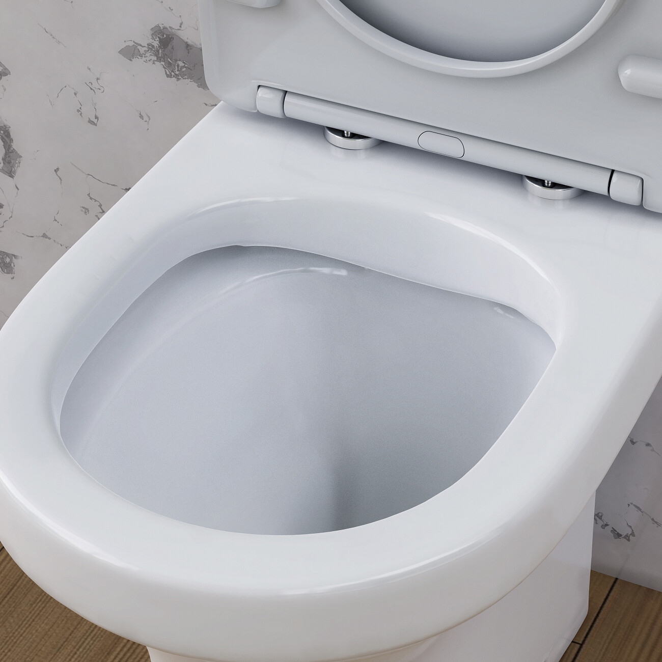 Унитаз напольный безободковый с микролифтом белый Stworki "Лунд" HCLND8600SC - изображение 8