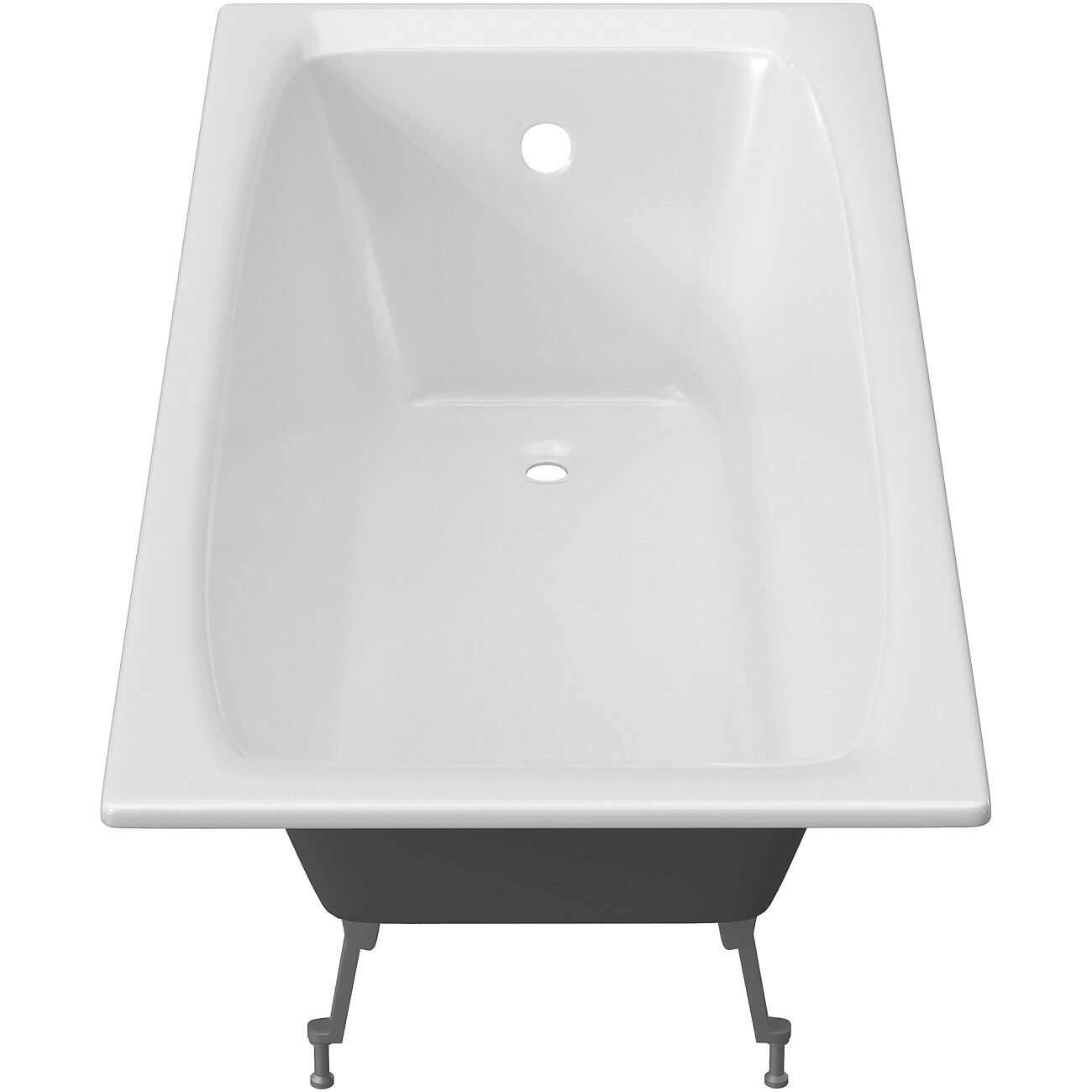 Ванна чугунная 150x70 см белая Diwo "Архангельск" DA0001, D0017 - изображение 10