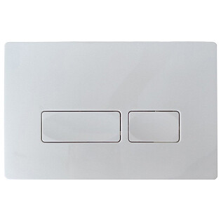 Кнопка смыва двойная механическая белая CR02WH Ceruttispa CT8954