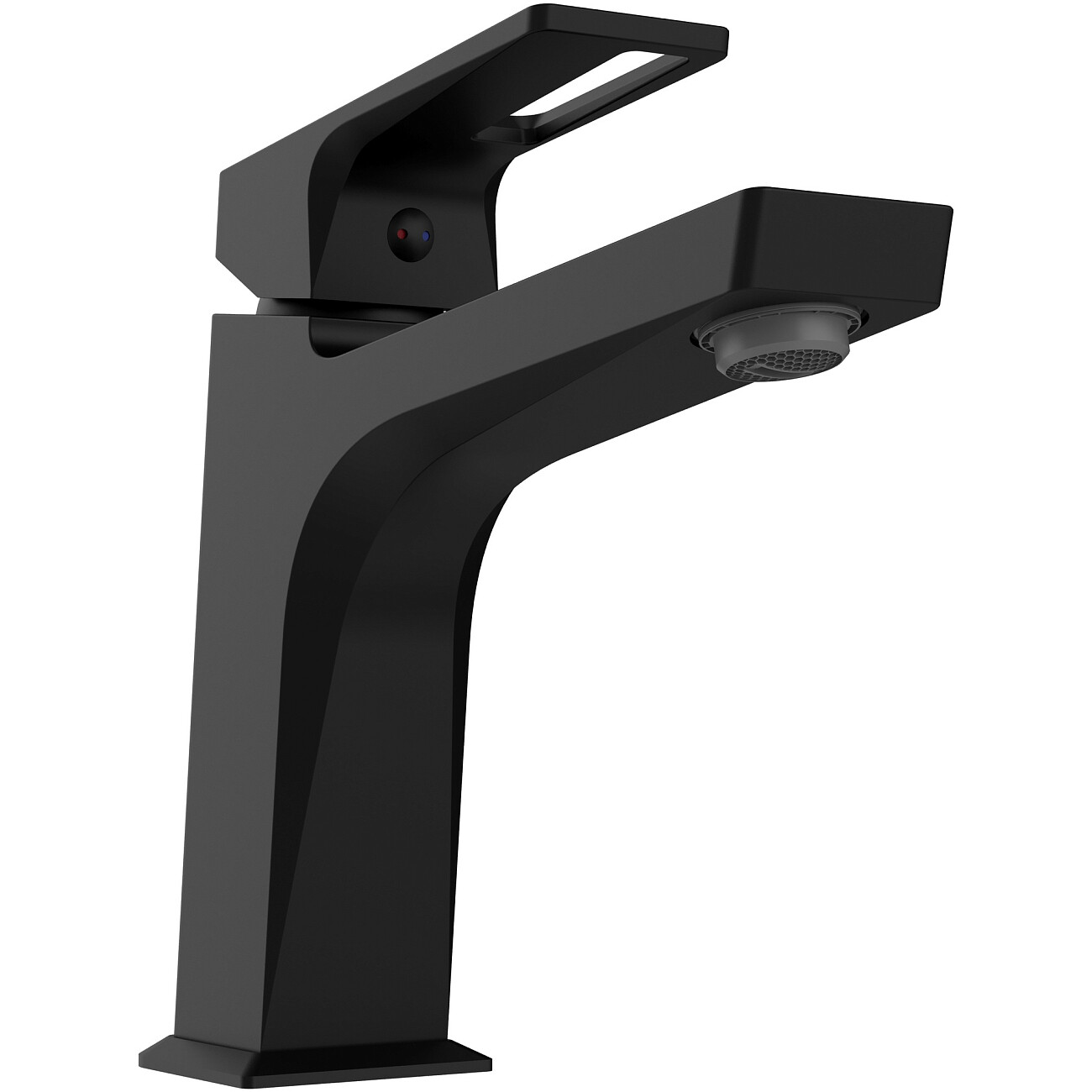 Смеситель для раковины однорычажный черный Stworki "Хедмарк" S38010BK - изображение 8