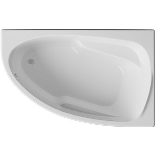Ванна акриловая 150x95 см с каркасом белая Diwo &quot;Валдай L&quot; Щ0000055178, Щ0000055243