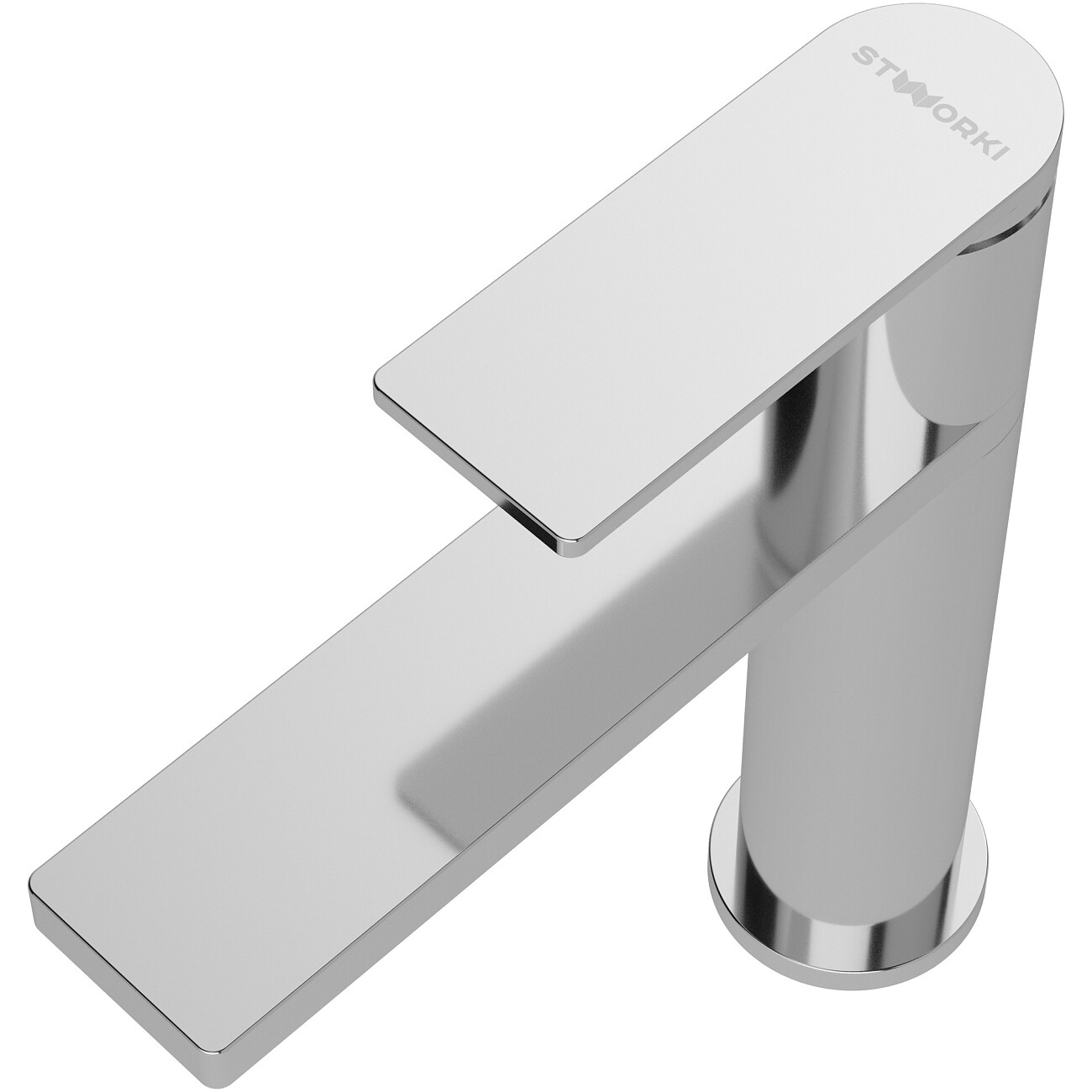 Смеситель для раковины однорычажный хром Stworki "Олланд" S01010CR - изображение 10