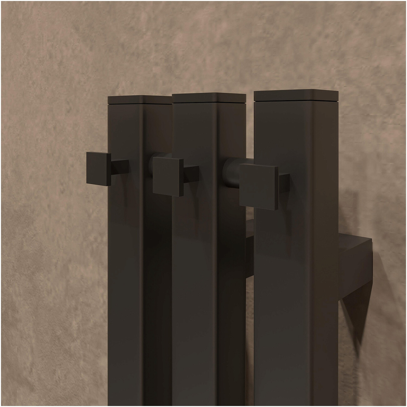 Полотенцесушитель электрический 120х15 см черный Ewrika "Пенелопа" P3 4657812417739 - изображение 6