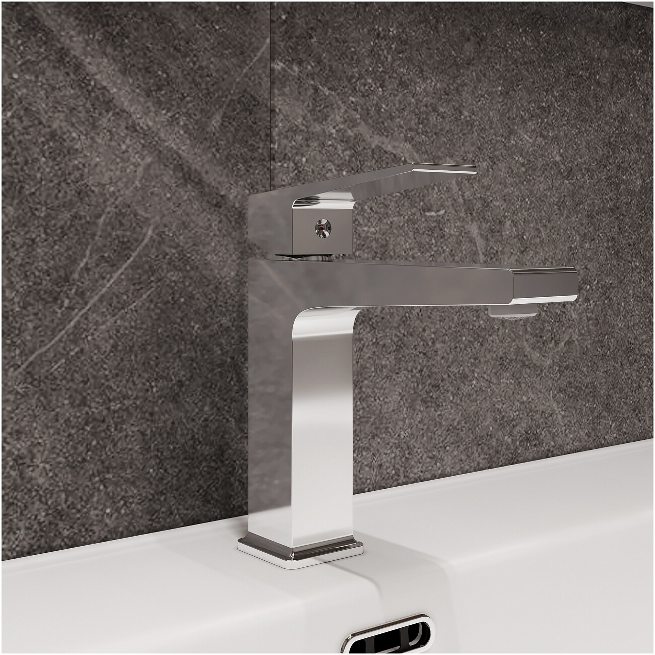 Смеситель для раковины однорычажный хром Stworki "Нюборг" S37010CR - изображение 5