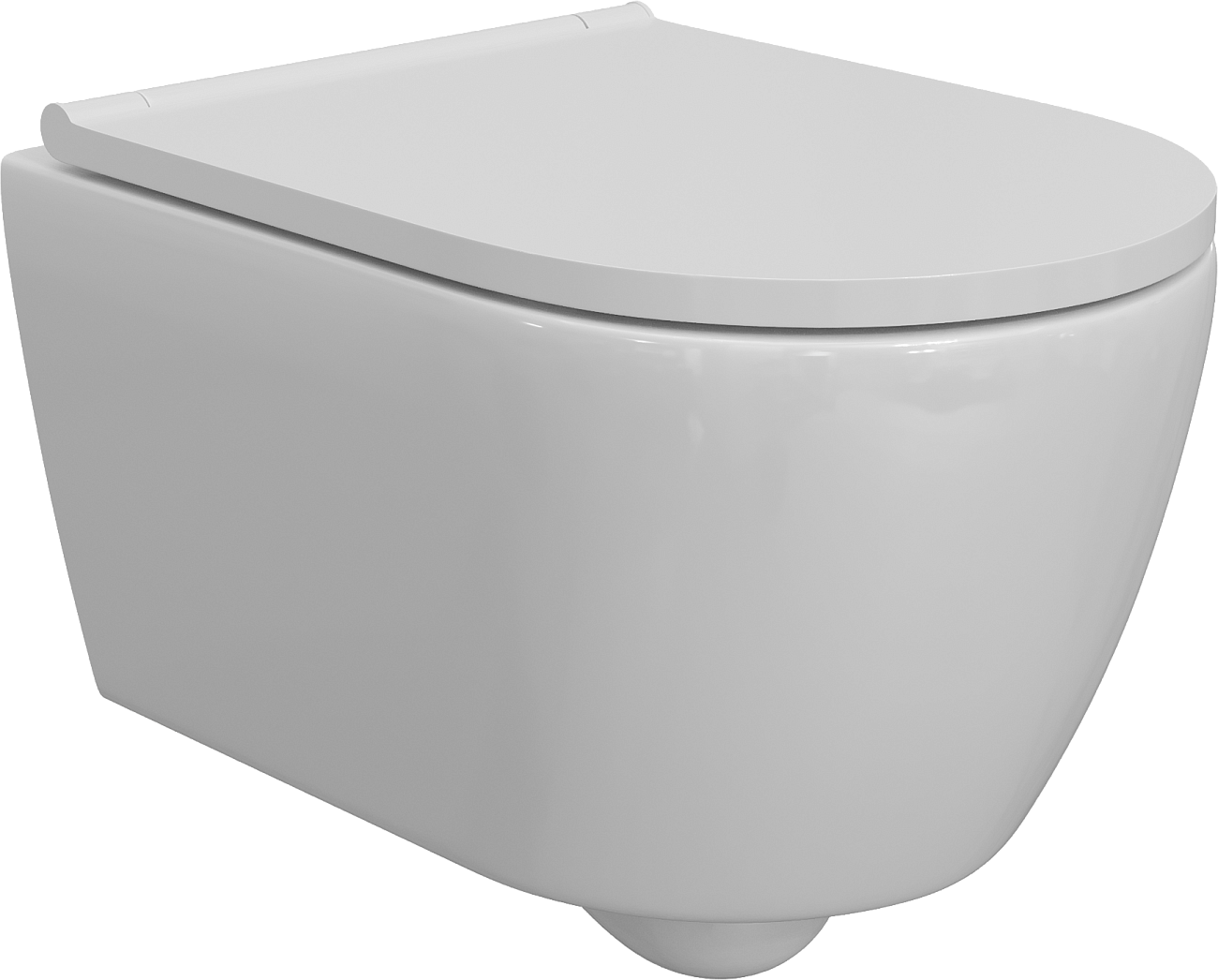 Унитаз подвесной Diwo "Коломна" 0700 с инсталляцией Ewrika ProLT 0026-2020 и кнопкой смыва 0041 - изображение 3