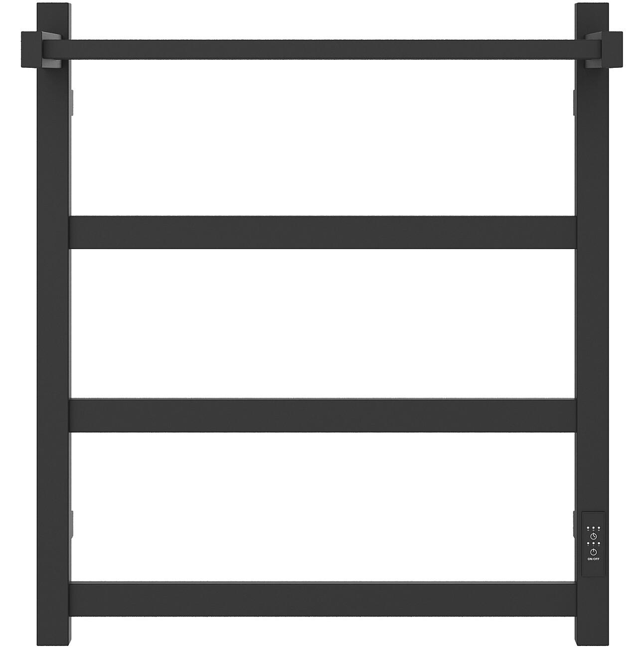 Полотенцесушитель электрический 60х50 см с полкой черный Ewrika "Пенелопа КВ7" 4657812418705 - изображение 10