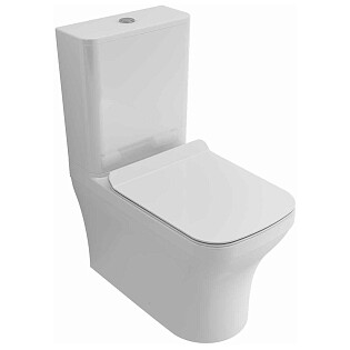Унитаз напольный безободковый прямоугольный белый Bocchi Scala 1480-064-0129