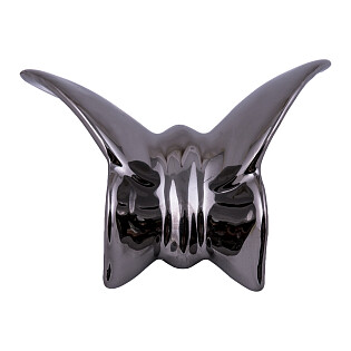 Декоративная бабочка Mahaon 2 Серебро   h10 (12*10*5)