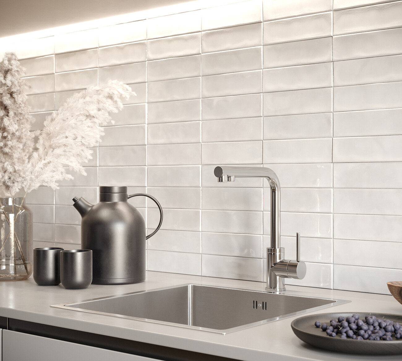 Смеситель для кухни однорычажный с изливом для фильтрованной воды сатин Domaci "Равенна" DCB 7015 - изображение 4