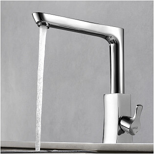 Смеситель для кухни из латуни хром Wasserkraft 4807
