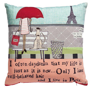 Подушка с рисунком Vita Di Citta