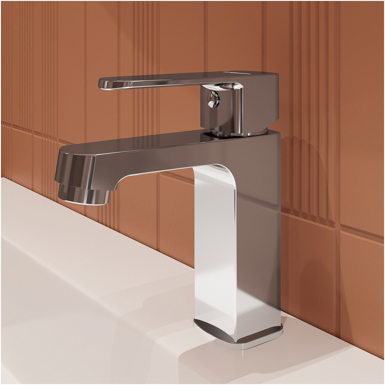 Смеситель для раковины однорычажный хром Stworki "Купервик" S22010CR - изображение 5