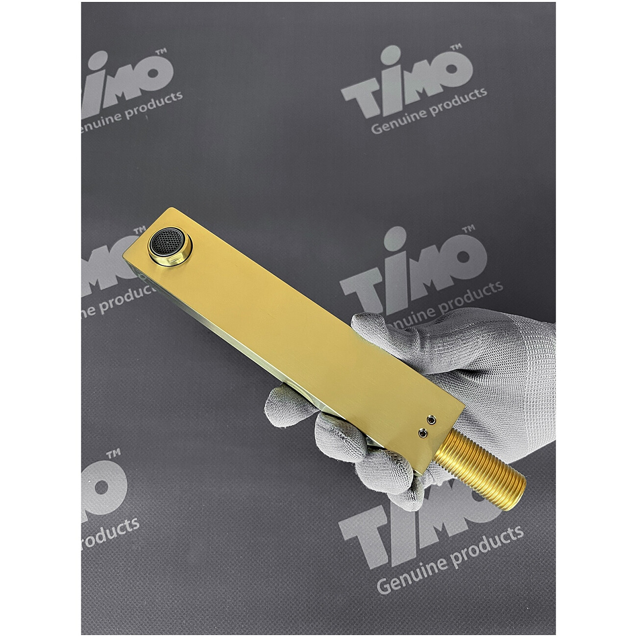 Смеситель для раковины встроенный золото матовое Timo Briana 7171-17SM - изображение 3