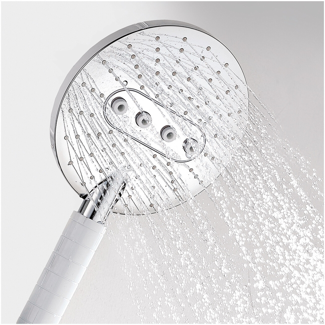 Душевая система со смесителем из латуни белая Wasserkraft A185.067.059.WM - изображение 5