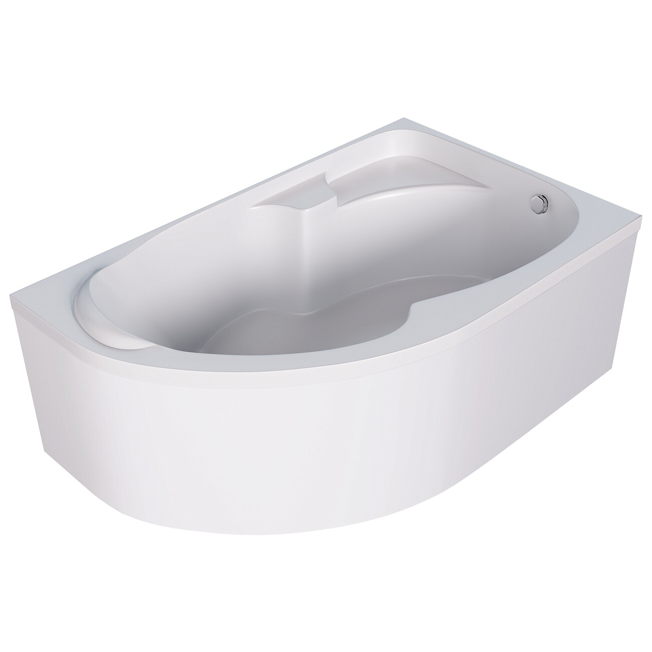 Ванна акриловая 150х90 см правая белая Creto Doris 14-15090R - изображение 4