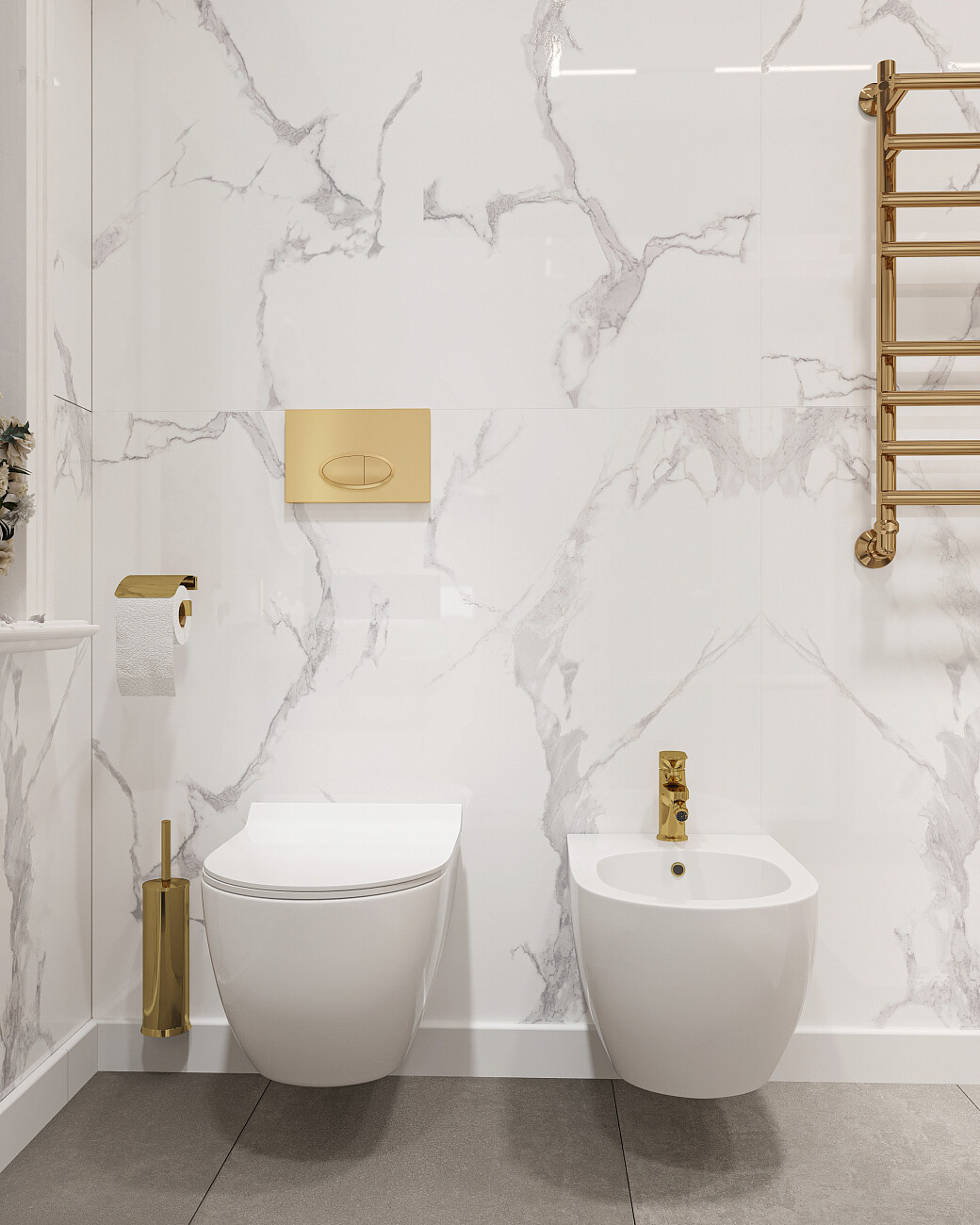 Биде подвесное белое Seramiksan Hill A037021H - изображение 4