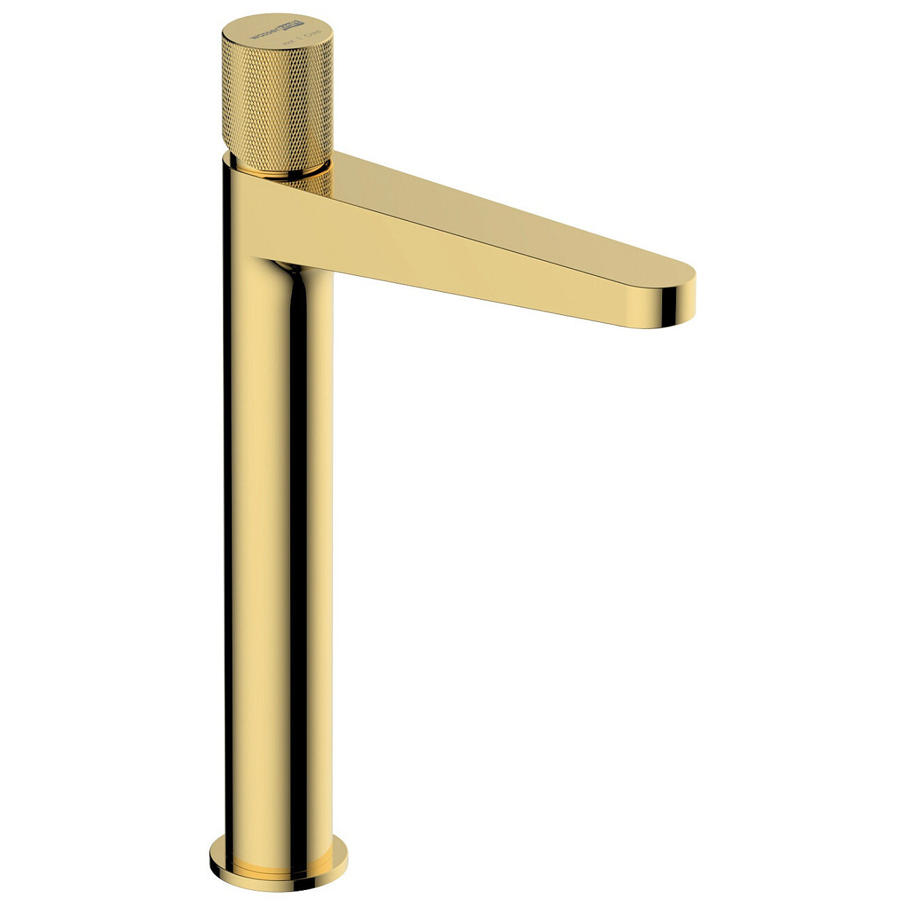 Смеситель для раковины из латуни золотой Wasserkraft 7603H - изображение 3