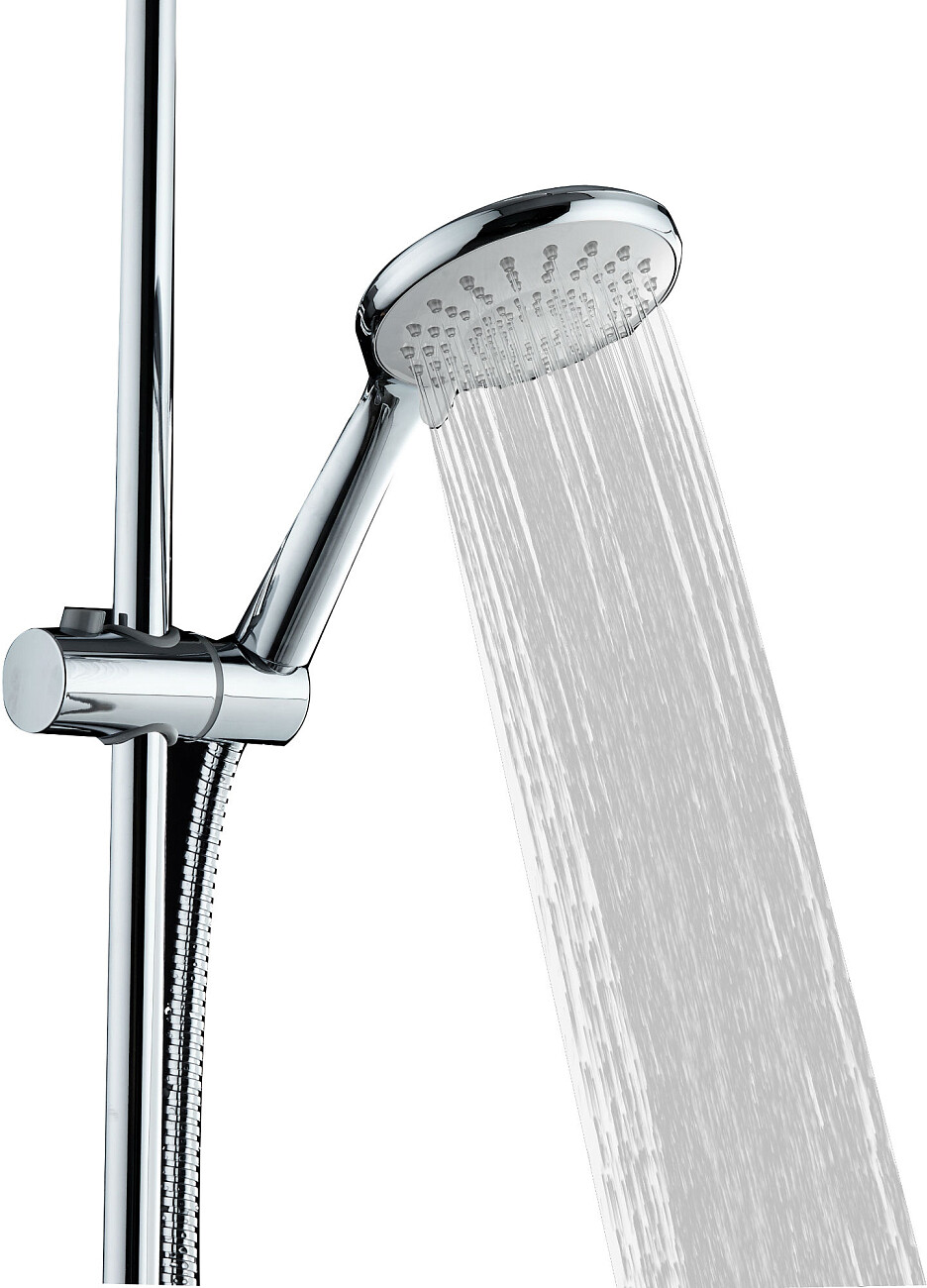 Лейка для ручного душа круглая 12 см хром Stworki "Скаген" SK-04cr - изображение 5