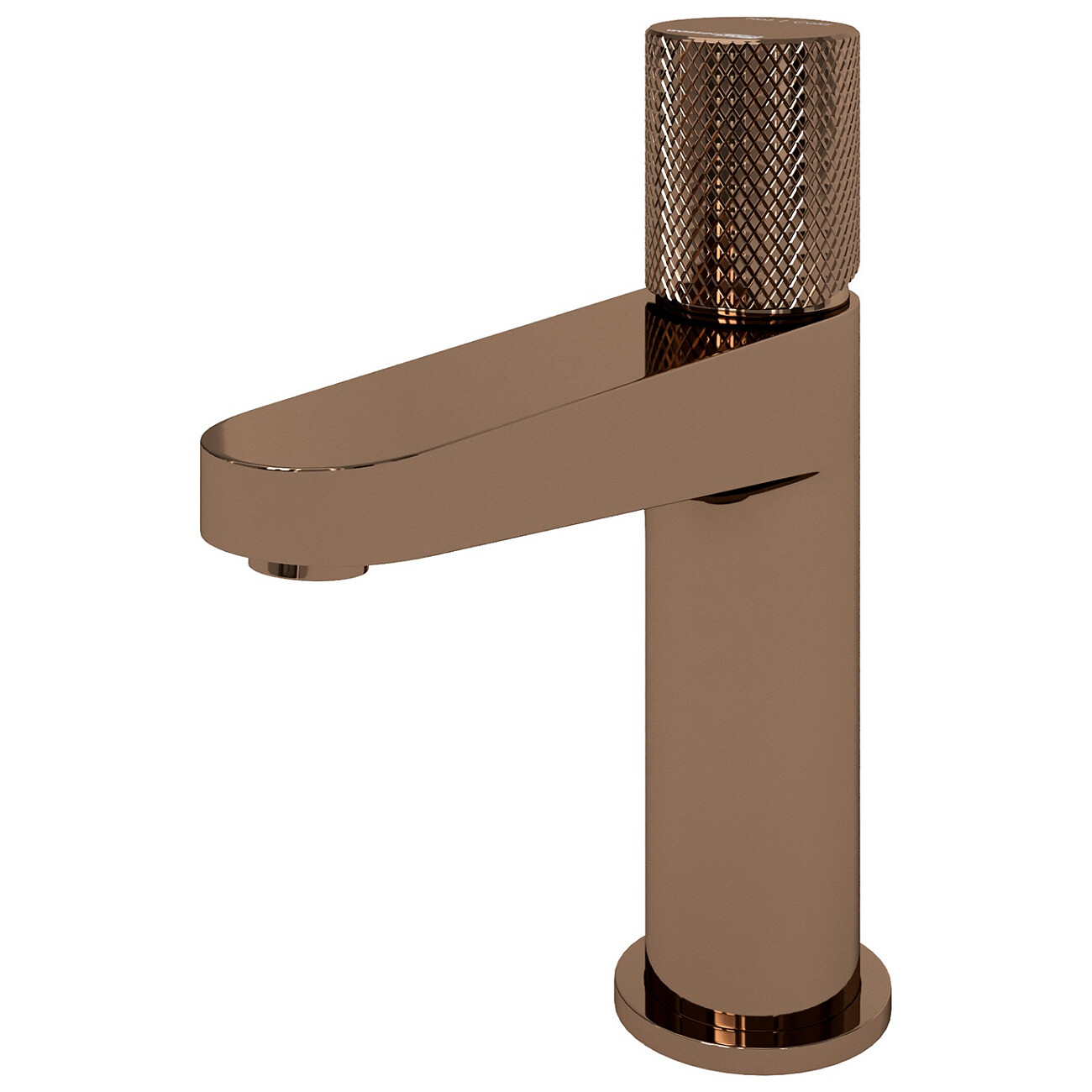 Смеситель для раковины из латуни розовое золото Wasserkraft 8803 - изображение 3