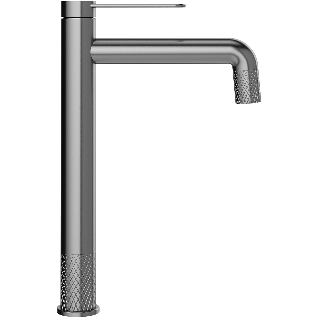 Смеситель для раковины однорычажный вороненая сталь Stworki "Левангер" S07020GB - изображение 9