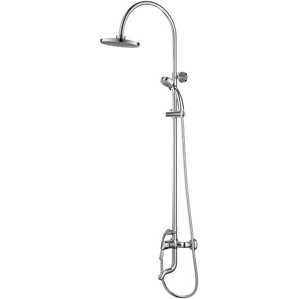 Душевой комплект со смесителем хром D&K Rhein Schiller DA1463701C09 - изображение 1