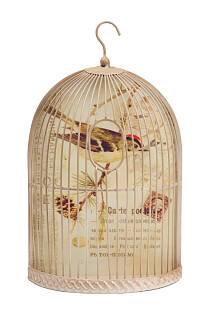 Статуэтка декоративная металлическая 48х26 см бежевая Charlotte Media