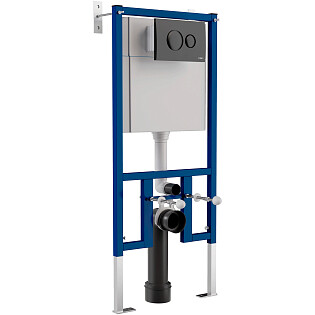 Инсталляция для унитаза 52х122 см белая Diwo 4501